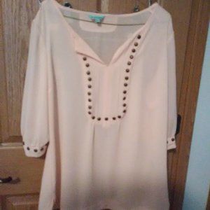 Chiffon Pink Nostalgia Top